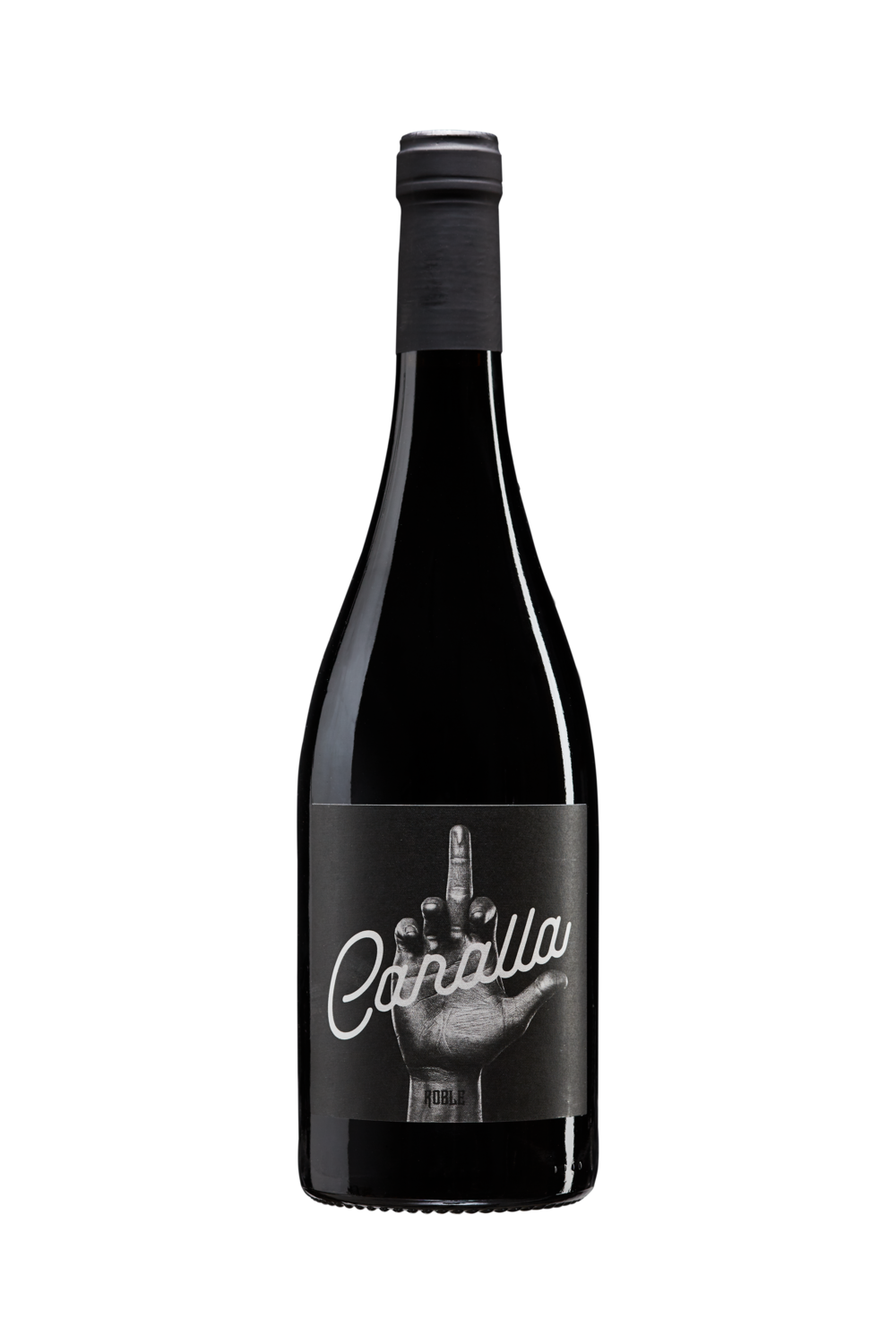 Botella de vino Canalla tinto roble