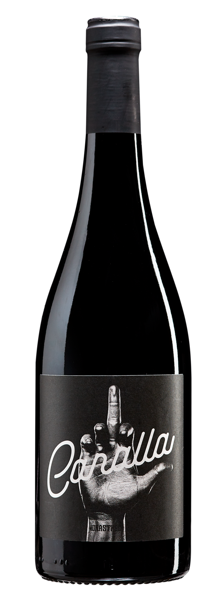 Botella de vino Canalla Monastrell