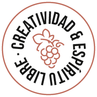 sello de creatividad y espíritu libre Grape Lovers